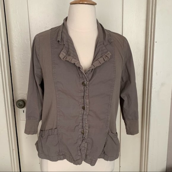 Lightweight XVCI Olive Cotton Utility Jack… - Picture 1 of 7